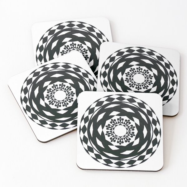 Item preview, Monochrome Mandala designed and sold by SpiroCat.