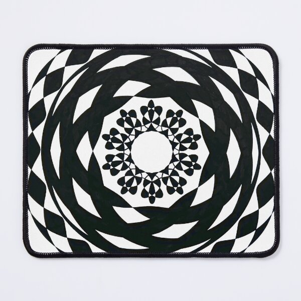 Item preview, Monochrome Mandala designed and sold by SpiroCat.