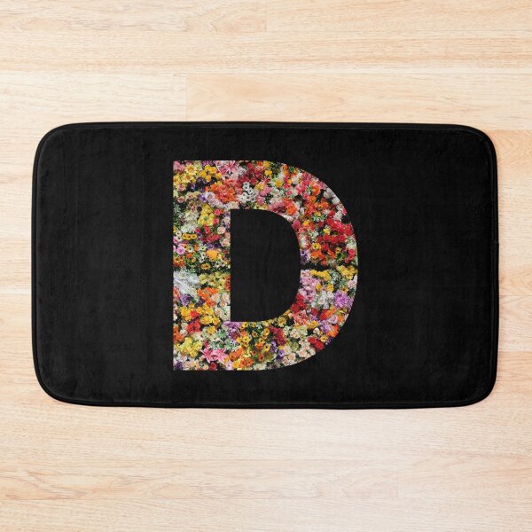 Item preview, Letter D initial flowers designed and sold by oli-ml.