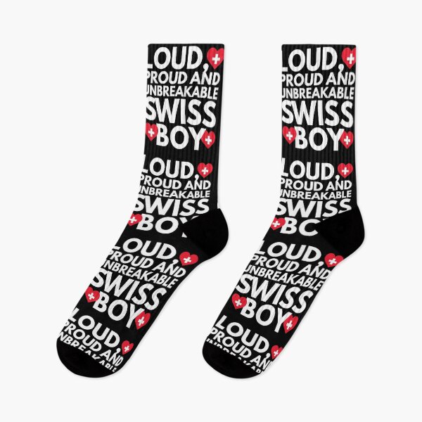 Item preview, I am Swiss Boy Loud, Proud and Unbreakable designed and sold by HelloFromAja.