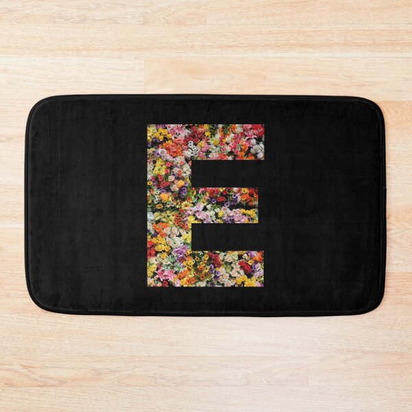 Item preview, Letter E initial flowers designed and sold by oli-ml.