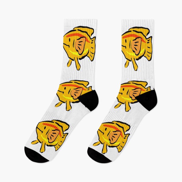 Item preview, The Cute Yellow Fish designed and sold by theredsharp.