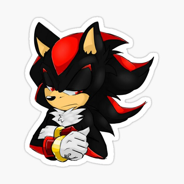 Hyper Shadow Sticker By Piggyfam1333 - Shadow The Hedgehog Sonic X Emoji, Hyper Emoji - Free Emoji PNG Images 