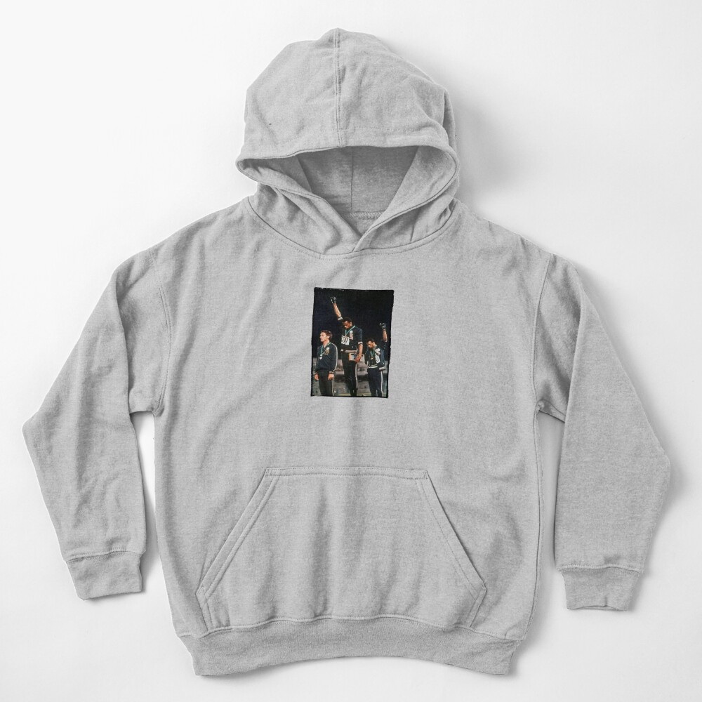 1968 Olympics Salute for Human Rights Kids Pullover Hoodie