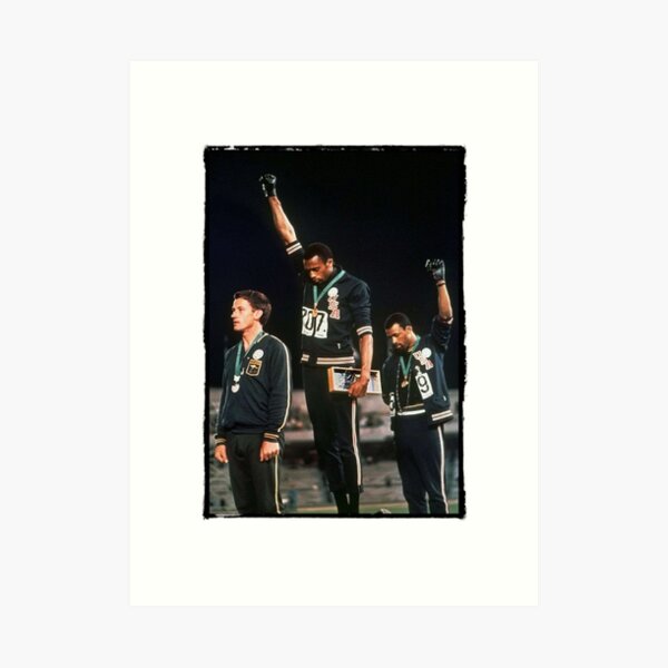 1968 Olympics Salute for Human Rights Art Print