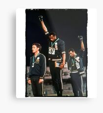 1968 Olympics Salute for Human Rights Metal Print