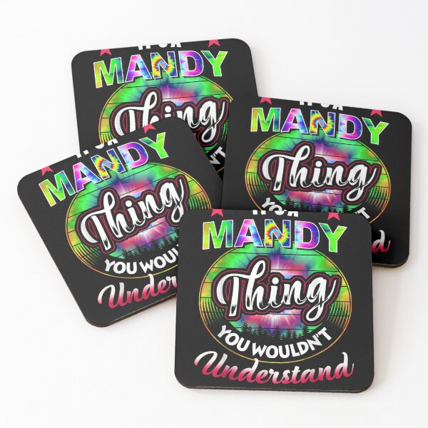 Item preview, It's A Mandy Thing Nostalgia Tie Dye 60s 70s Mandy Name  designed and sold by scirarmav.