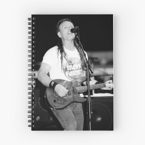 Item preview, Mark Farner - BW Photograph designed and sold by ConcertImages.