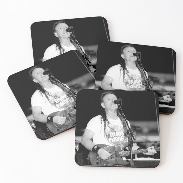 Item preview, Mark Farner - BW Photograph designed and sold by ConcertImages.
