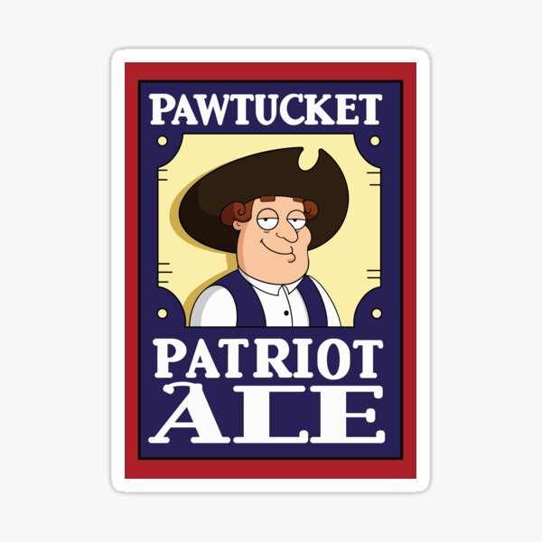 PAWTUCKET PATRIOT ALE Sticker