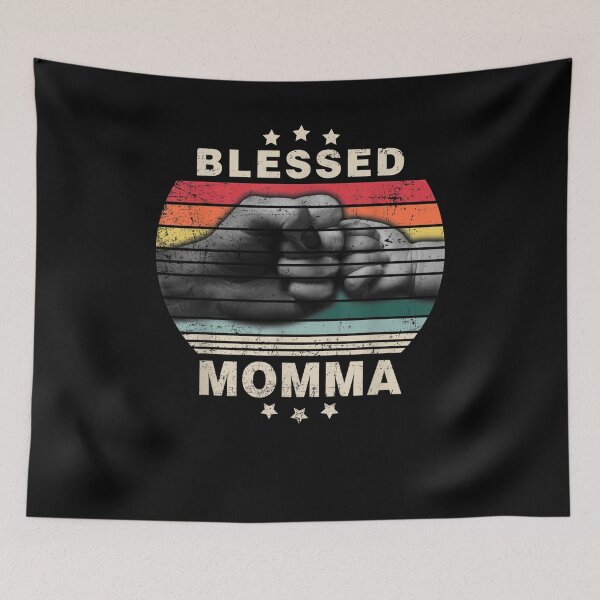 Item preview, Blessed Momma For Men Vintage Decoration Mom  designed and sold by scirarmav.