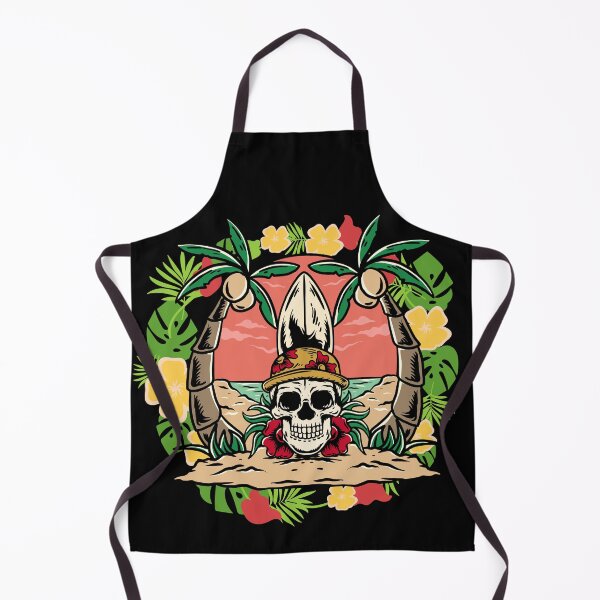 Item preview, Summer Beach Skull Vibe designed and sold by ArtOfStars.