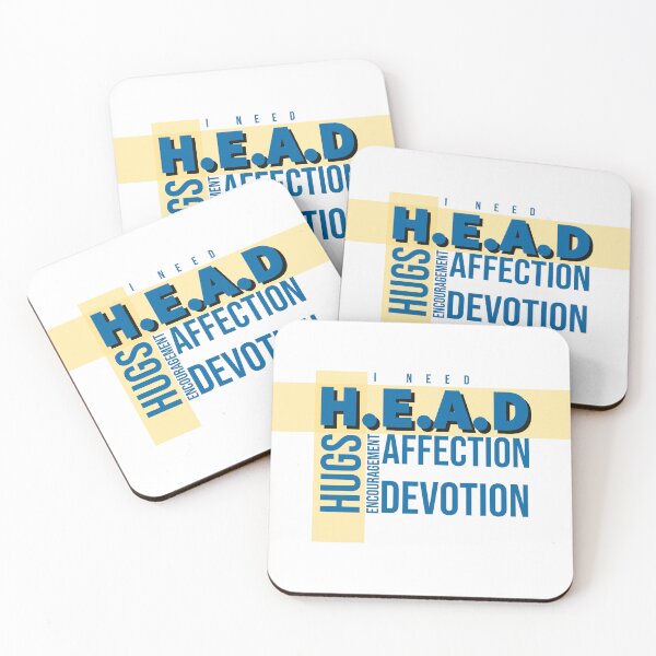 Item preview, I Need Head Hugs Encouragement Affection Devotion designed and sold by RiyonArts.