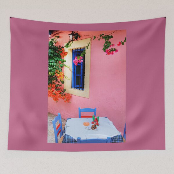 Item preview, Table For Two In Fiskardo, Kefalonia, Greece designed and sold by Paul Thompson Photography.