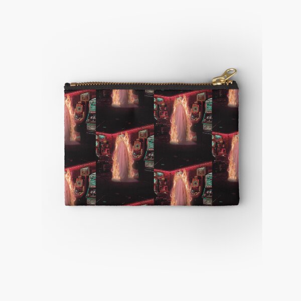 Item preview, Burning Ghost in Retro Game Room - Surreal Collage Art designed and sold by MyTrippyPlanet.