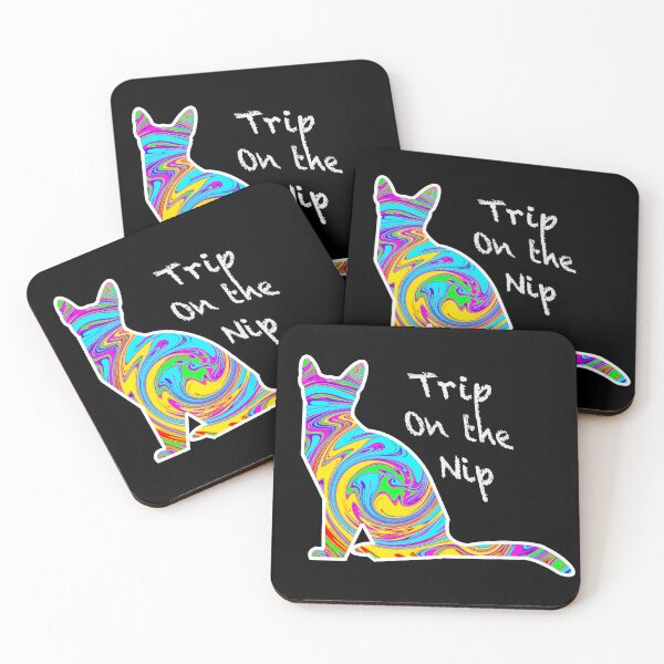 Item preview,  Funny Psychedelic Cat  designed and sold by WinArtDesigns.
