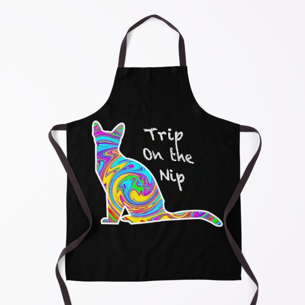 Item preview, Funny Psychedelic Cat designed and sold by WinArtDesigns.