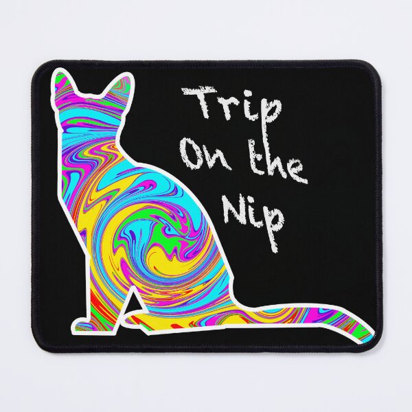 Item preview,  Funny Psychedelic Cat  designed and sold by WinArtDesigns.