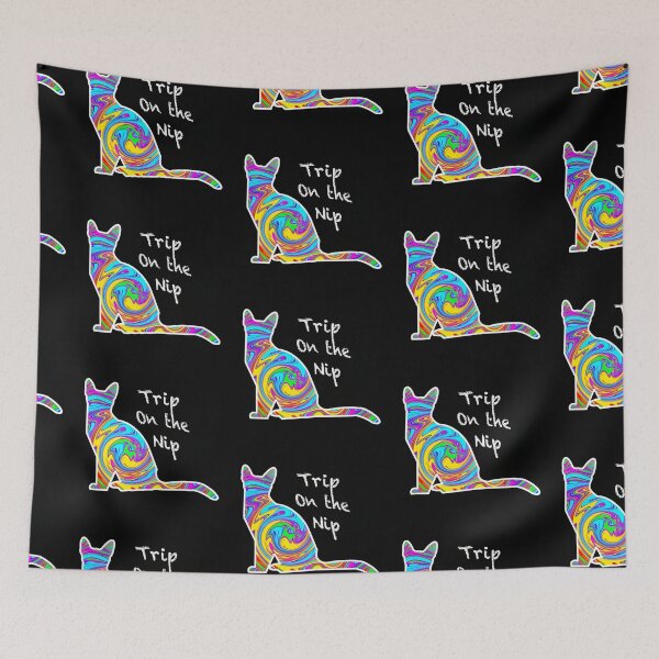Item preview,  Funny Psychedelic Cat  designed and sold by WinArtDesigns.
