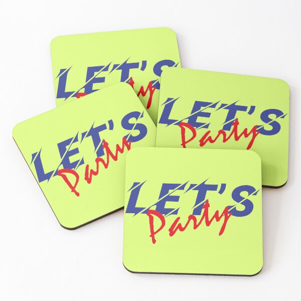 Item preview, LET’S party designed and sold by luxeur.
