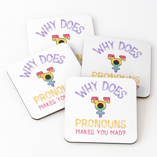 Item preview, Why does pronouns makes you mad, Willow Days designed and sold by avit1.
