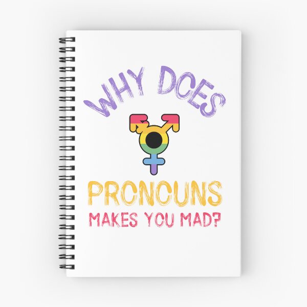 Item preview, Why does pronouns makes you mad, Willow Days designed and sold by avit1.