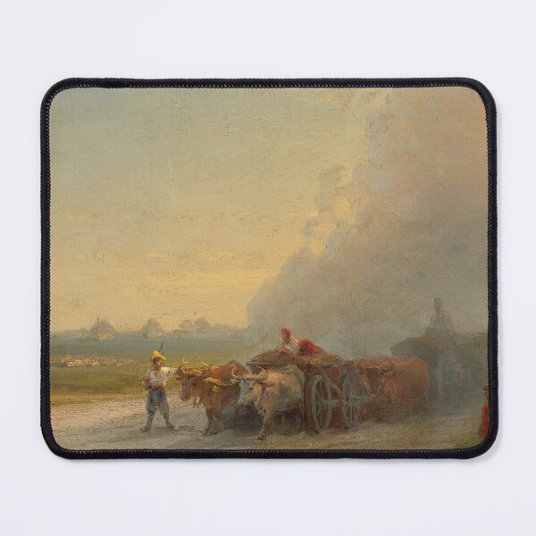 Item preview, Ox-Carts In The Ukrainian Steppe- Ivan Konstantinovich Aivazovsky  designed and sold by TeeARTHY.