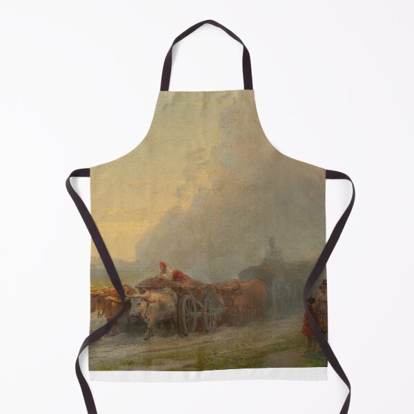 Item preview, Ox-Carts In The Ukrainian Steppe- Ivan Konstantinovich Aivazovsky designed and sold by TeeARTHY.