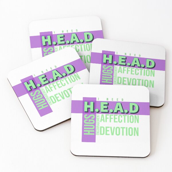 Item preview, I Need Head Hugs Encouragement Affection Devotion designed and sold by RiyonArts.