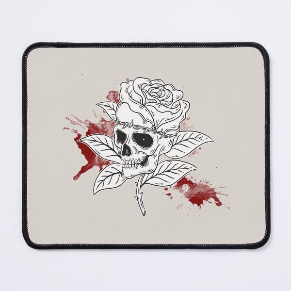 Item preview, Bleeding Flower Skull  designed and sold by ArtOfStars.