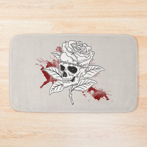Item preview, Bleeding Flower Skull  designed and sold by ArtOfStars.