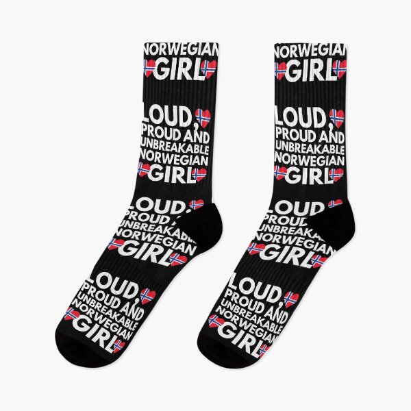 Item preview, Loud, Proud and Unbreakable Norwegian Girl from Norway designed and sold by HelloFromAja.