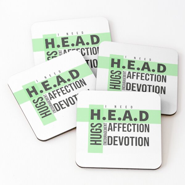 Item preview, I Need Head Hugs Encouragement Affection Devotion designed and sold by RiyonArts.