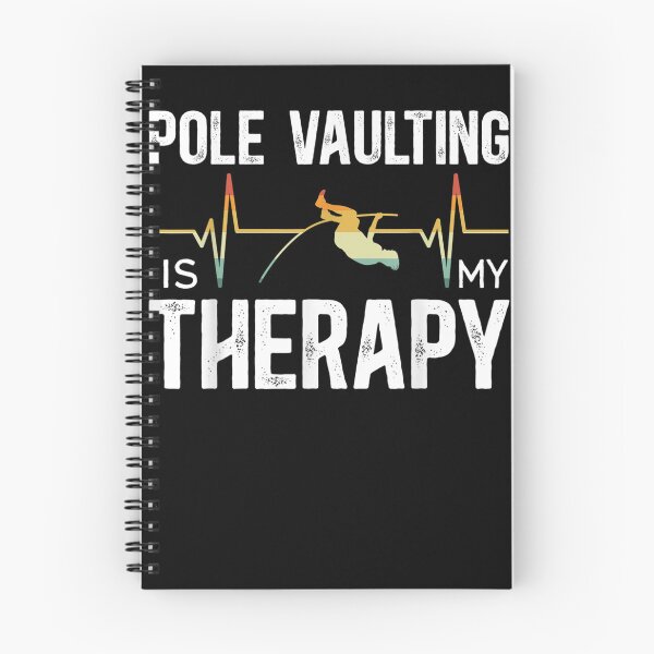 Item preview, Pole Vaulting Is My Therapy Pole Vaulter Pole Vault  designed and sold by scirarmav.