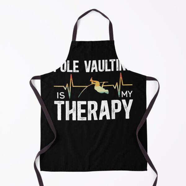 Item preview, Pole Vaulting Is My Therapy Pole Vaulter Pole Vault designed and sold by scirarmav.