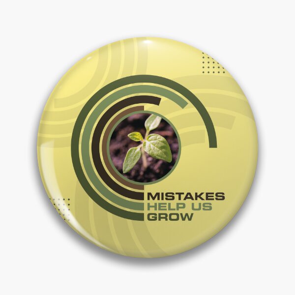 Item preview, Mistakes Help Us Grow designed and sold by Pratik Dodiya.