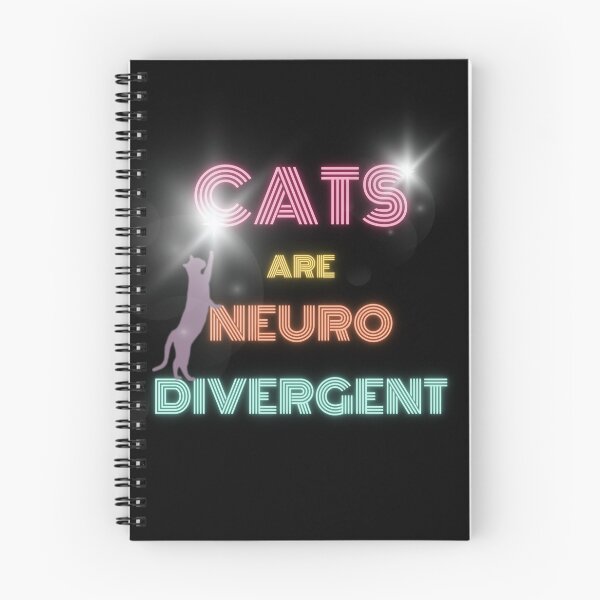 Item preview, Cats Are Neuro Divergent designed and sold by PittyReese.