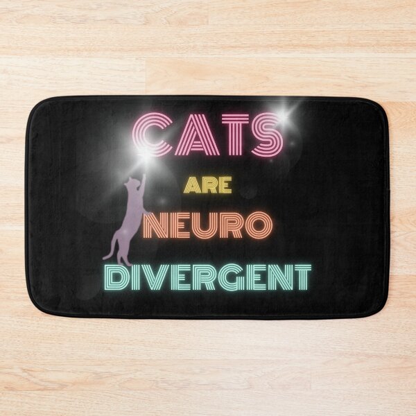 Item preview, Cats Are Neuro Divergent designed and sold by PittyReese.