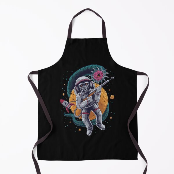 Item preview, Smoking Astronaut killing Monsters designed and sold by Pixelish.