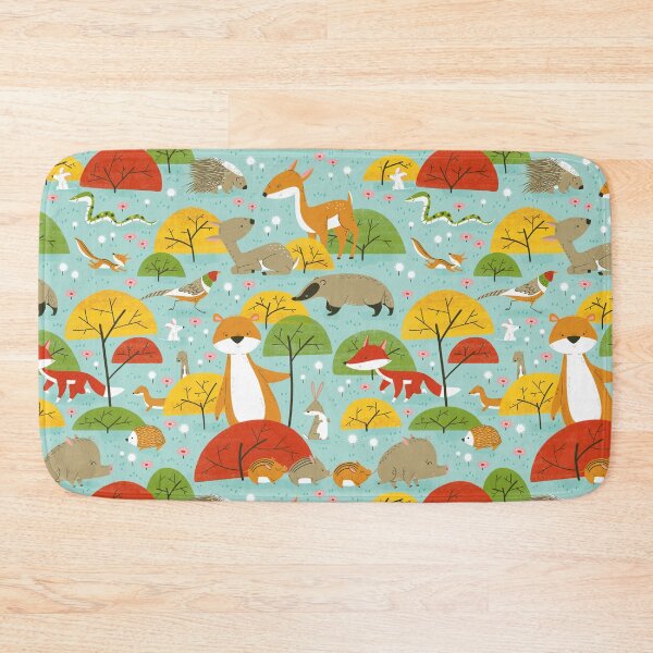 Item preview, woodland animals designed and sold by Angela Sbandelli.