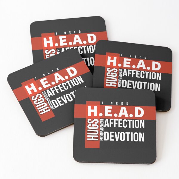 Item preview, I Need Head Hugs Encouragement Affection Devotion designed and sold by RiyonArts.