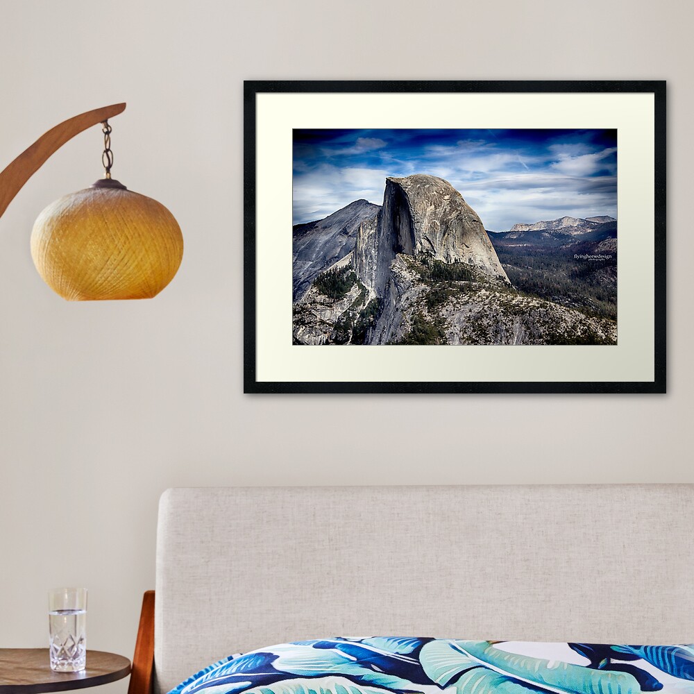 Halfdome - Fall Framed Art Print