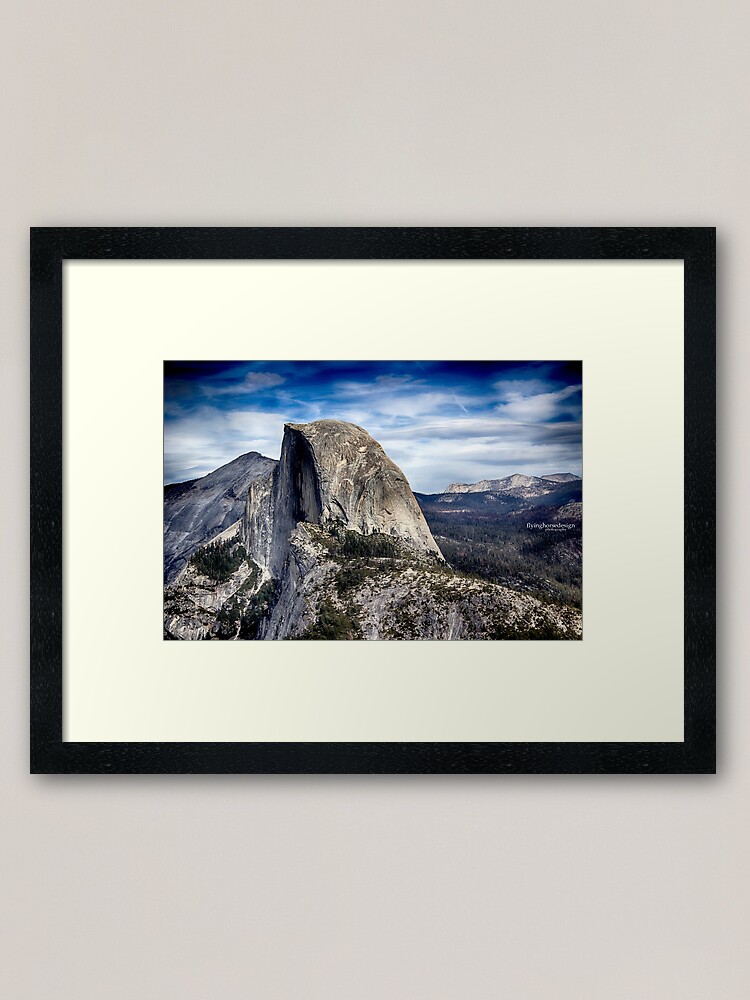 Alternate view of Halfdome - Fall Framed Art Print