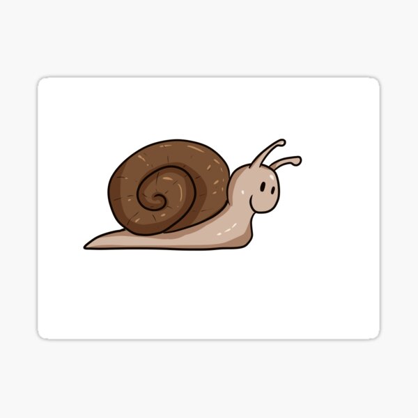 Snail Friend Sticker