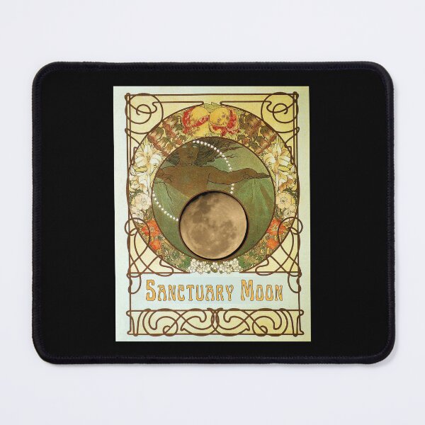 Item preview, Murderbot Diaries The Rise and Fall of Sanctuary Moon Fan Art Mucha designed and sold by jutulen.