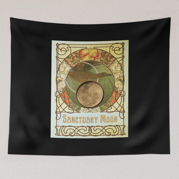 Item preview, Murderbot Diaries The Rise and Fall of Sanctuary Moon Fan Art Mucha designed and sold by jutulen.