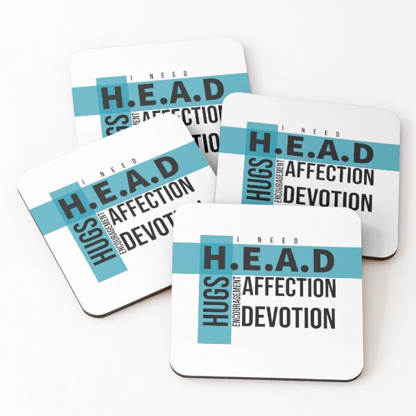 Item preview, I Need Head Hugs Encouragement Affection Devotion designed and sold by RiyonArts.