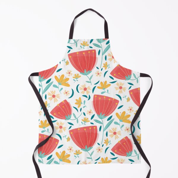 Item preview, red poppy summer flowers pattern design designed and sold by Angela Sbandelli.