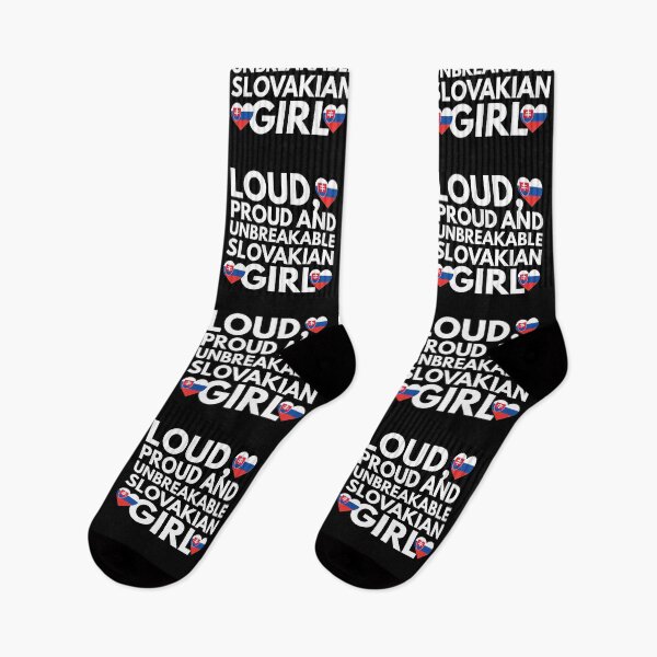 Item preview, Loud, Proud and Unbreakable Slovakian Girl from Slovakia designed and sold by HelloFromAja.