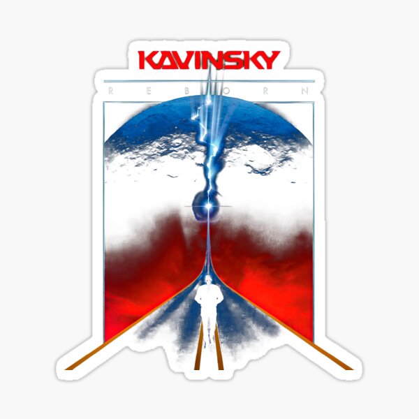 Kavinsky Nightcall 1 Album Cover Sticker